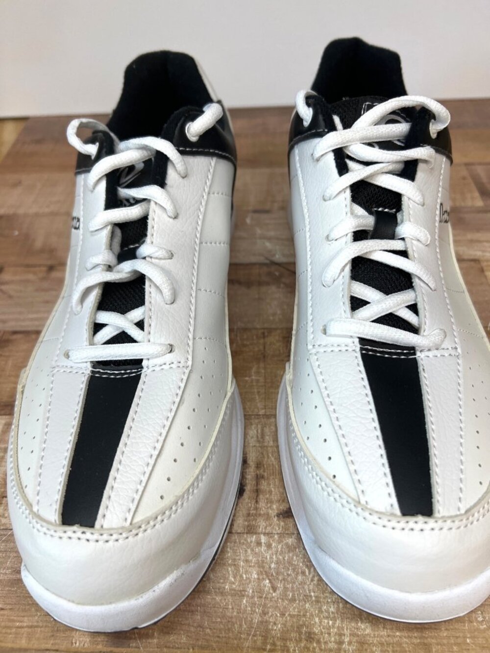 TS Dexter Ricky III Men's Bowling Shoes White Black Size 13M B1837-9 NOS Open Bo